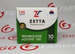 Zetta Trenbolone Acetate 100mg/ml - цена за 10ампул купить в России